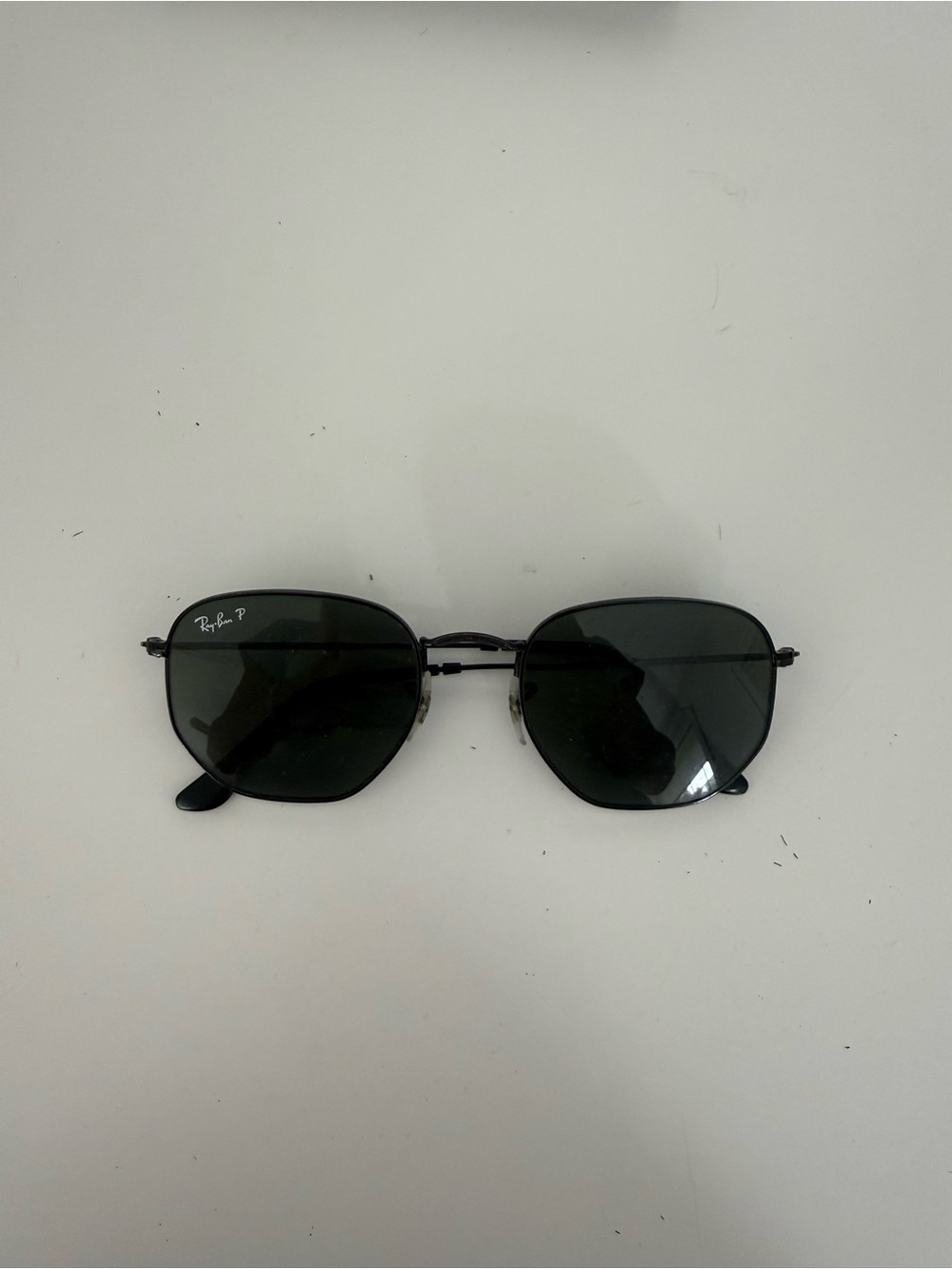 Ray-Ban Black Metal Frame Sunglasses